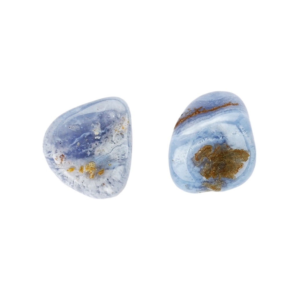 Piedras rodadas Calcedonia (azul), 2.5 - 3.0cm (L) | Marco Schreier