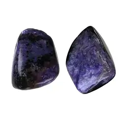 010480303 Trommelsteine Charoit, 2,5 - 3,0cm (L), flach | Edelsteine, Heilsteine & Schmuck