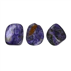 010480401 Tumbled Stones Charoite, 2,0 - 2,5cm (M) | wholesaler gems & healing stones
