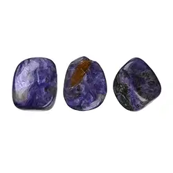 010480401 Trommelsteine Charoit, 2,0 - 2,5cm (M) | Edelsteine, Heilsteine & Schmuck-Handel
