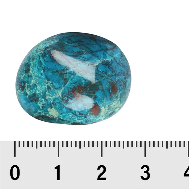 Piedras rodadas crisocola (estabilizado) extra, 2.0 - 3.5cm (L) | Marco Schreier