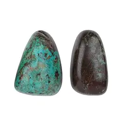 010510305 Piedras rodadas crisocola cuprita (estabilizado), 2.0 - 3.0cm (XL) | Marco Schreier