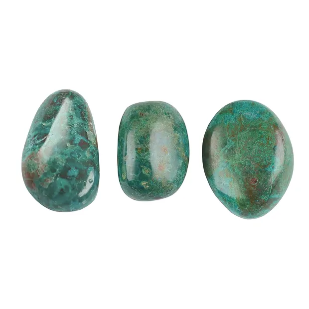 Pierres roulées Chrysocolle (stab.) A, 1,8 - 2,5cm (M) | Marco Schreier