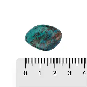 Pierres roulées Chrysocolle-Cuprit (stab.), 1,8 - 2,3cm (M) | Marco Schreier