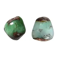 010520301 Piedras rodadas Crisoprasa, 2,3 - 3,0cm (L) | Marco Schreier