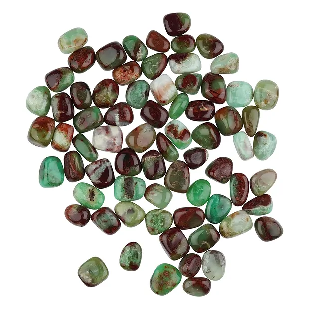 Tumbled Stones Chrysoprase, 1,8 - 2,1cm (M) | wholesaler gems & healing stones