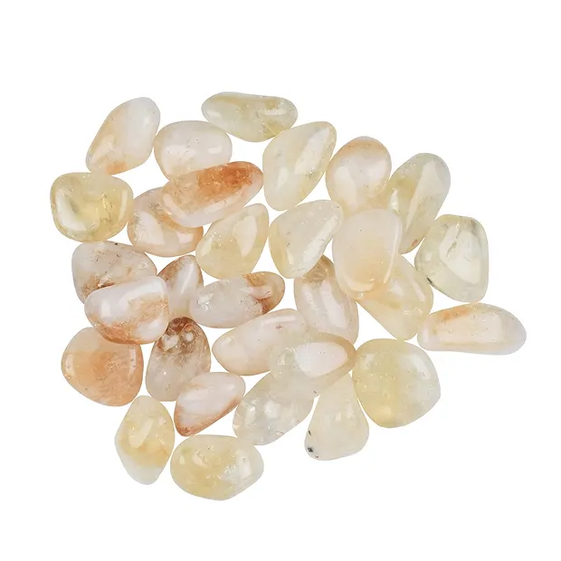 Trommelsteine Citrin (gebr.), 3,0 - 3,5cm (L) | Edelsteine, Heilsteine & Schmuck