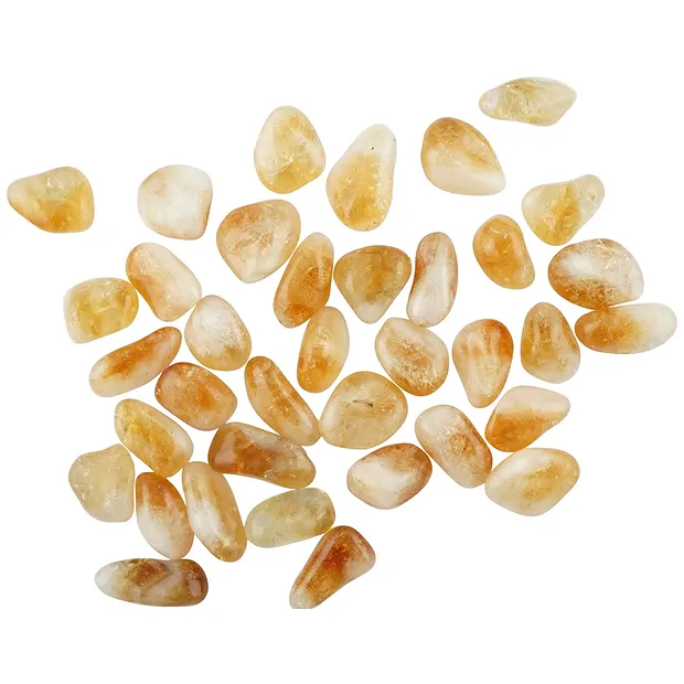 Pierres roulées Citrine (chauffée) extra, 3,0 - 4,0cm (L) | Marco Schreier