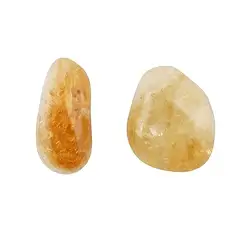 010530302 Tumbled Stones Citrine (heated) extra, 3,0 - 4,0cm (L) | Marco Schreier
