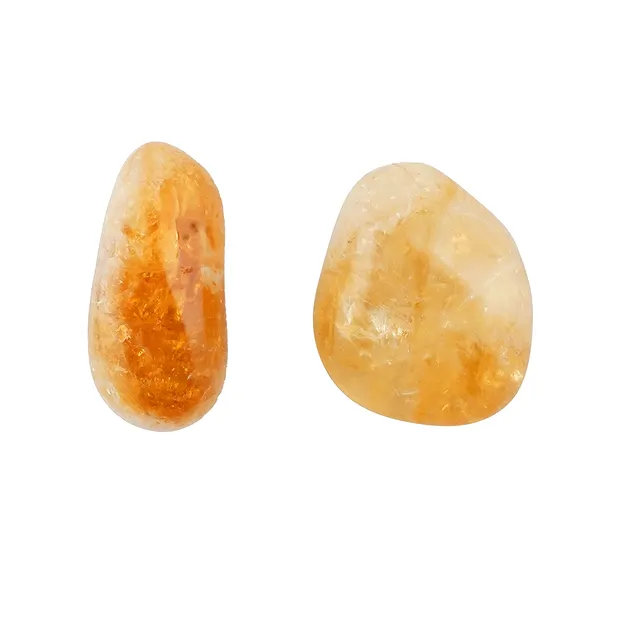 Pierres roulées Citrine (chauffée) extra, 3,0 - 4,0cm (L) | Marco Schreier