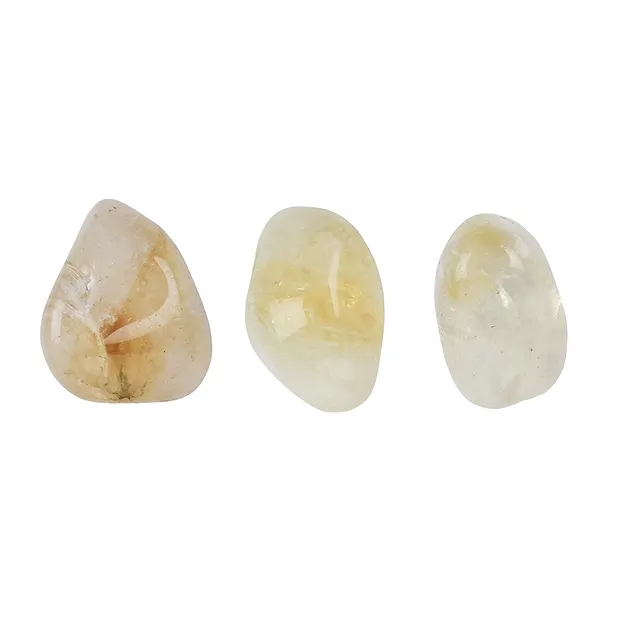 Pierres roulées Citrine (chauffée), 2,0 - 2,5cm (M) | Marco Schreier
