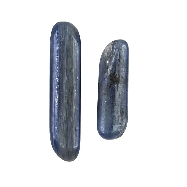 Piedra rodada Cianita A, 3,0 - 5,0cm (L) | Marco Schreier