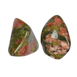 010690301 Pierres roulées Unakite, 2,5 - 3,5cm (L) | Marco Schreier