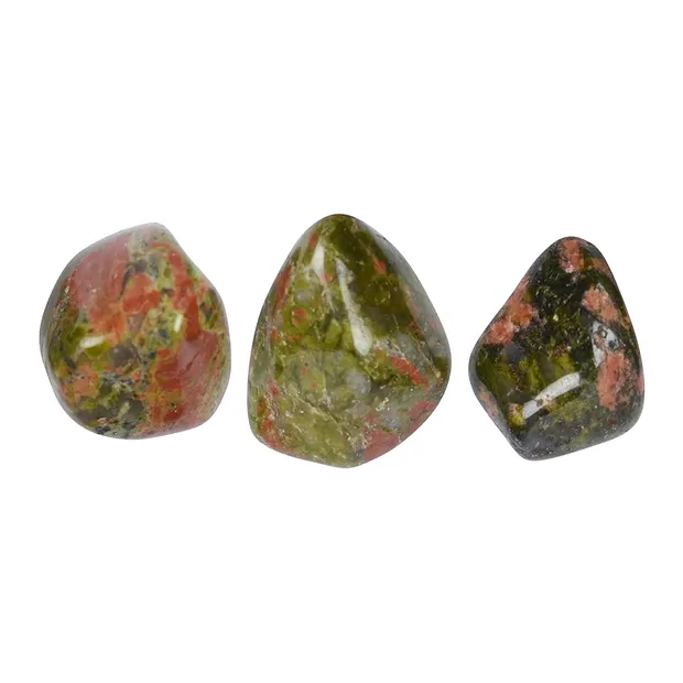 Trommelsteine Unakit, 1,8 - 3,3cm (M) | Edelsteine, Heilsteine & Schmuck-Handel