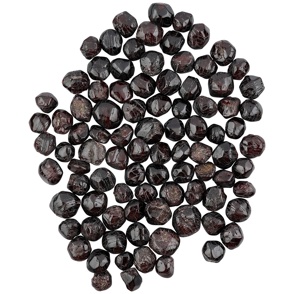 Piedras rodadas granate (cristales pulidos), 1,0 - 2,0 cm (S) | Marco Schreier