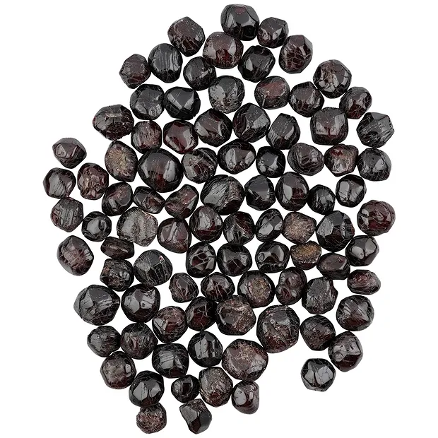 Pietre burattate di granato (cristalli levigati), 1,0 - 2,0 cm (S) | Marco Schreier