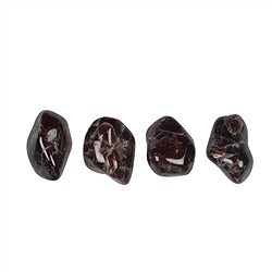 010820504 Tumbled stones garnet (polished crystals), 1.0 - 2.0 cm (S) | Marco Schreier