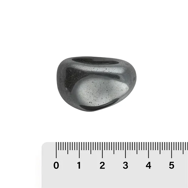 Pietra burattata di Ematite (naturale), 2,5 - 3,5 cm (L) | Marco Schreier