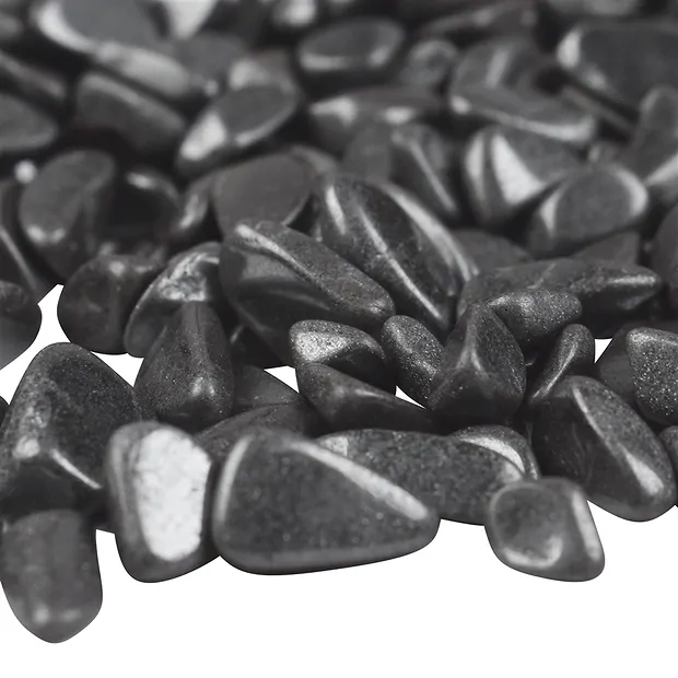 Piedras rodadas Hematita (natural) "piedras de carga", 0,8 - 1,5 cm | Marco Schreier