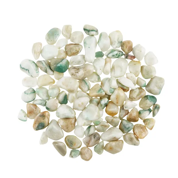 Trommelsteine Jadeit-Jade (Burma), 2,0 - 3,0cm (M) | Marco Schreier