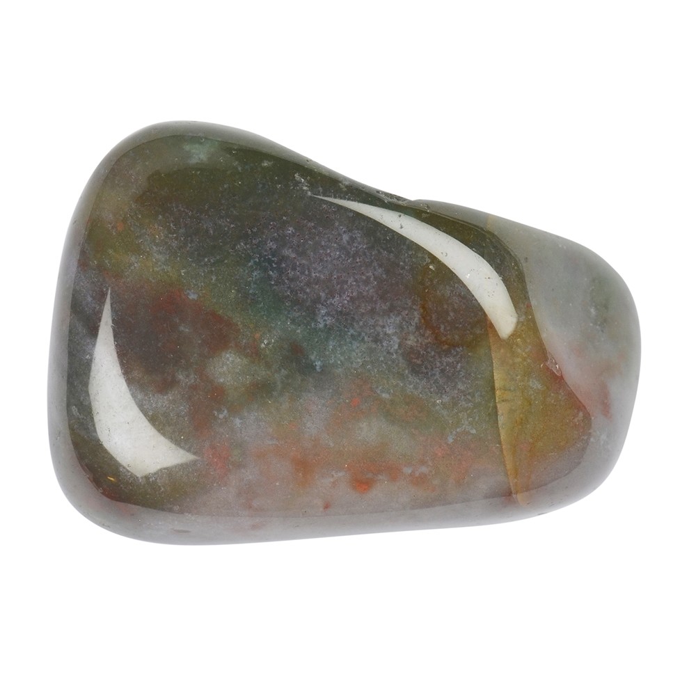 Jasper (multicolour) tumbled stones, 3.0 - 4.0cm (XL) | Marco Schreier