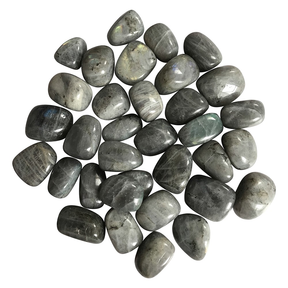 Pierres roulées en labradorite, 2,2 - 2,7cm (L) | Marco Schreier