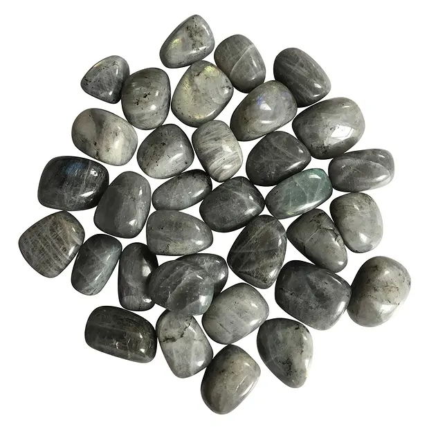 Pierres roulées en labradorite, 2,2 - 2,7cm (L) | Marco Schreier