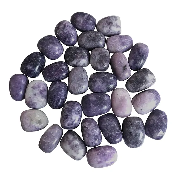 Trommelsteine Lepidolith, 2,4 - 2,8cm (L) | GH Edelsteine, Heilsteine & Schmuck