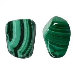 011060301 Tumbled Stones Malachite (stab.), 2,5 - 3,5cm (L) | Marco Schreier