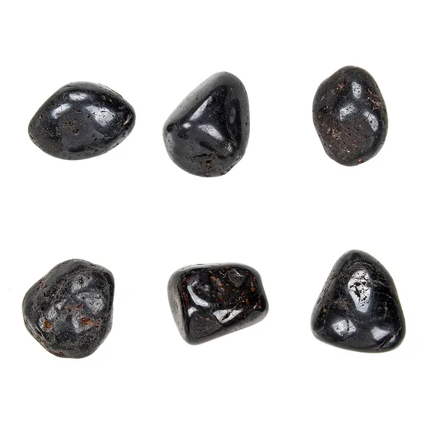 Pierres roulées Magnétite, 2,5 - 3,3cm (L) | Marco Schreier