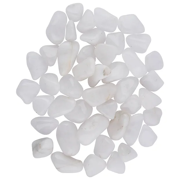 Trommelsteine Schneequarz, 2,3 - 3,6cm (L) | GH Edelsteine, Heilsteine & Schmuck