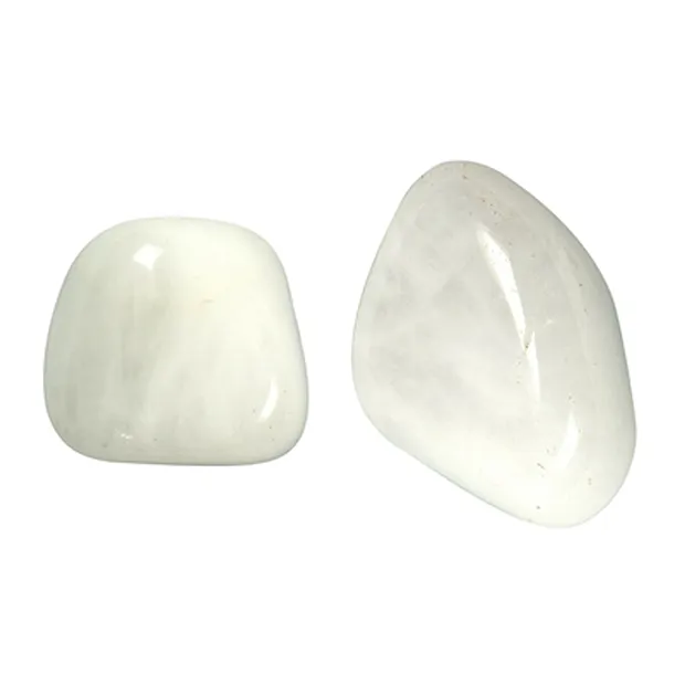 Tumbled Stone Snow Quartz, 2,3 - 3,6cm (L) | wholesaler gems & healing stones