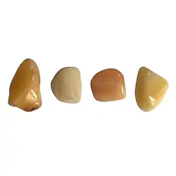 011110502 Trommelsteine Gelbquarz, 1,2 - 1,8cm (S) | GH Edelsteine, Heilsteine & Schmuck