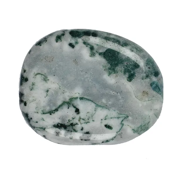 Piedras rodadas Ágata musgo, 3.0 - 4.0cm (XL) | Marco Schreier