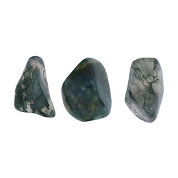 011140401 Pierres roulées Agate mousse, 2,0 - 2,5cm (M) | Marco Schreier