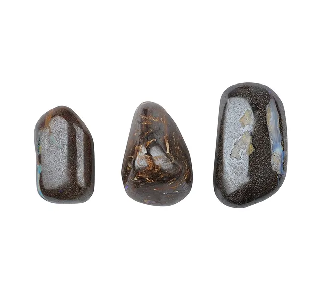 Pierres roulées Opal (Boulder Opal), 3,0 - 4,0cm (XL) | Marco Schreier