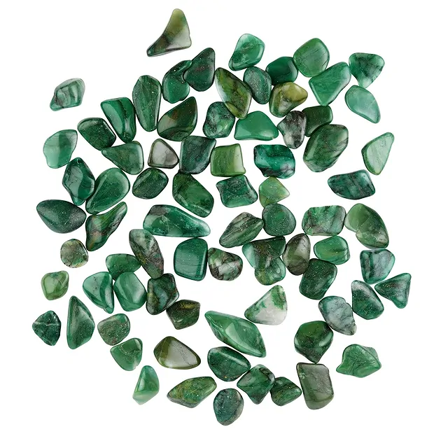 Tumbled Stones Prase A, 1.5 - 4.0cm | wholesaler gems, healing stones & jewelry
