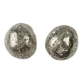 Pierres roulées Pyrite avec cristaux, 2,5 - 3,0cm (L) | Marco Schreier