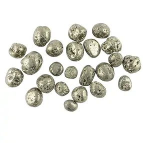 Pierres roulées Pyrite avec cristaux, 2,2 - 2,8cm (M) | Marco Schreier