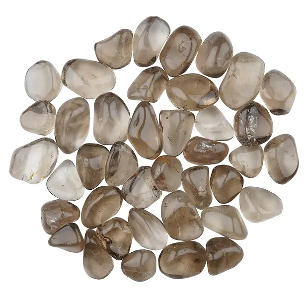 Trommelsteine Rauchquarz, 2,4 - 3,0cm (L) | GH Edelsteine, Heilsteine & Schmuck