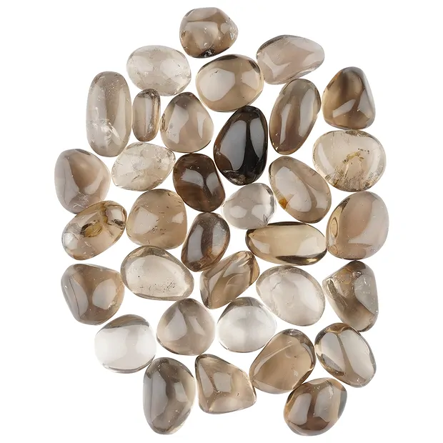 Trommelsteine Rauchquarz extra, 2,2 - 3,5cm (L) | Marco Schreier