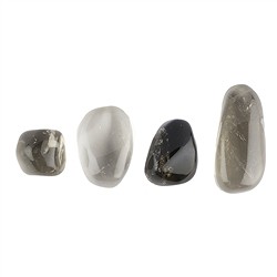 011280402 Tumbled Stone Smoky Quartz (extra), 1,8 - 2,9cm (M) | Marco Schreier