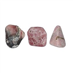 011300402 Tumbled Stones Rhodochrosite AB (Argentina), 1,8 - 2,6cm (M) | Marco Schreier