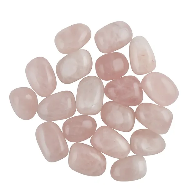 Trommelsteine Rosenquarz A, 3,0 - 3,5cm (XL) | Edelsteine, Heilsteine & Schmuck