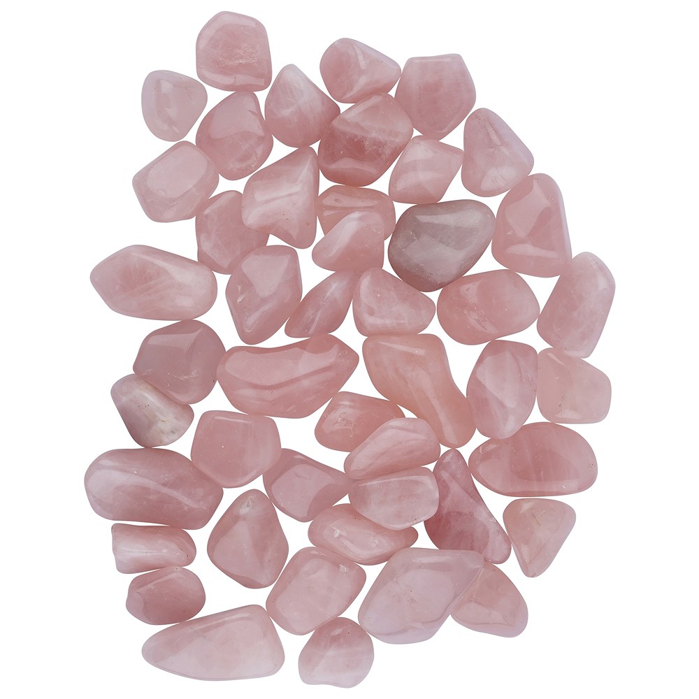 Pierres roulées Quartz rose, 2,5 - 3,0cm (L) | Marco Schreier