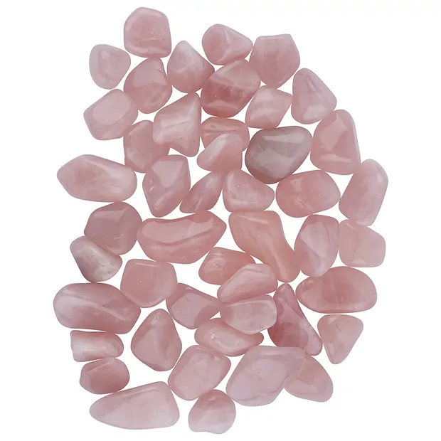 Tumbled Stone Rose Quartz, 2.5 - 3.0cm (L) | wholesaler gems & healing stones