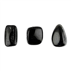 011380401 Tumbled Stone Tourmaline (black), 1.5 - 2.5cm (M) | Marco Schreier