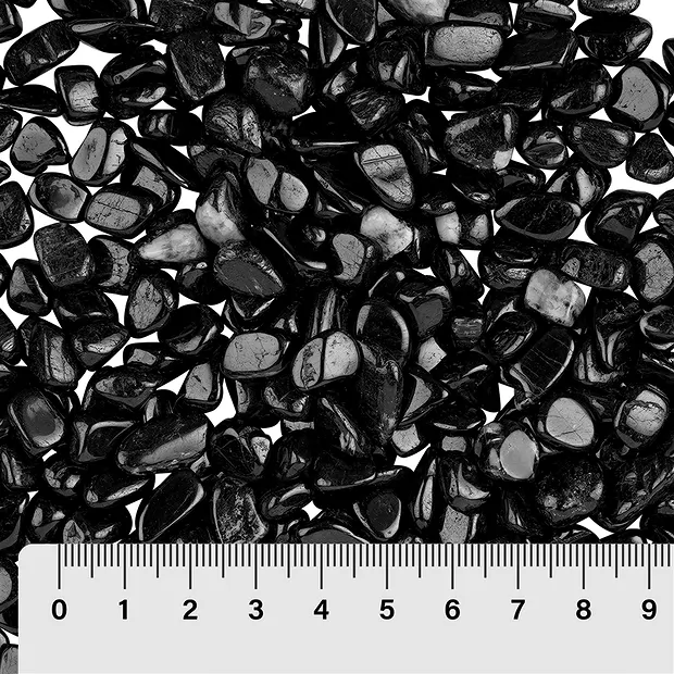 Pierres roulées Schorl, 0,8 - 1,5cm (B1) | Marco Schreier