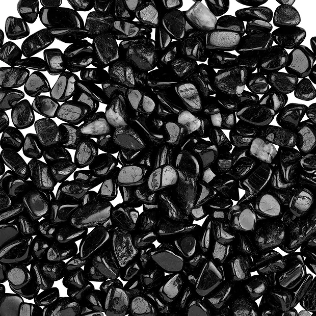 Trommelsteine Schörl, 0,8 - 1,5cm (B1) | Edelsteine, Heilsteine & Schmuck-Handel