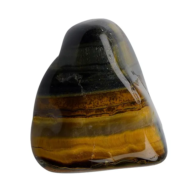 Pierres roulées Oeil-de-tigre/Oeil-de-faucon mélangé, 3,0 - 4,0cm (XL) | Marco Schreier